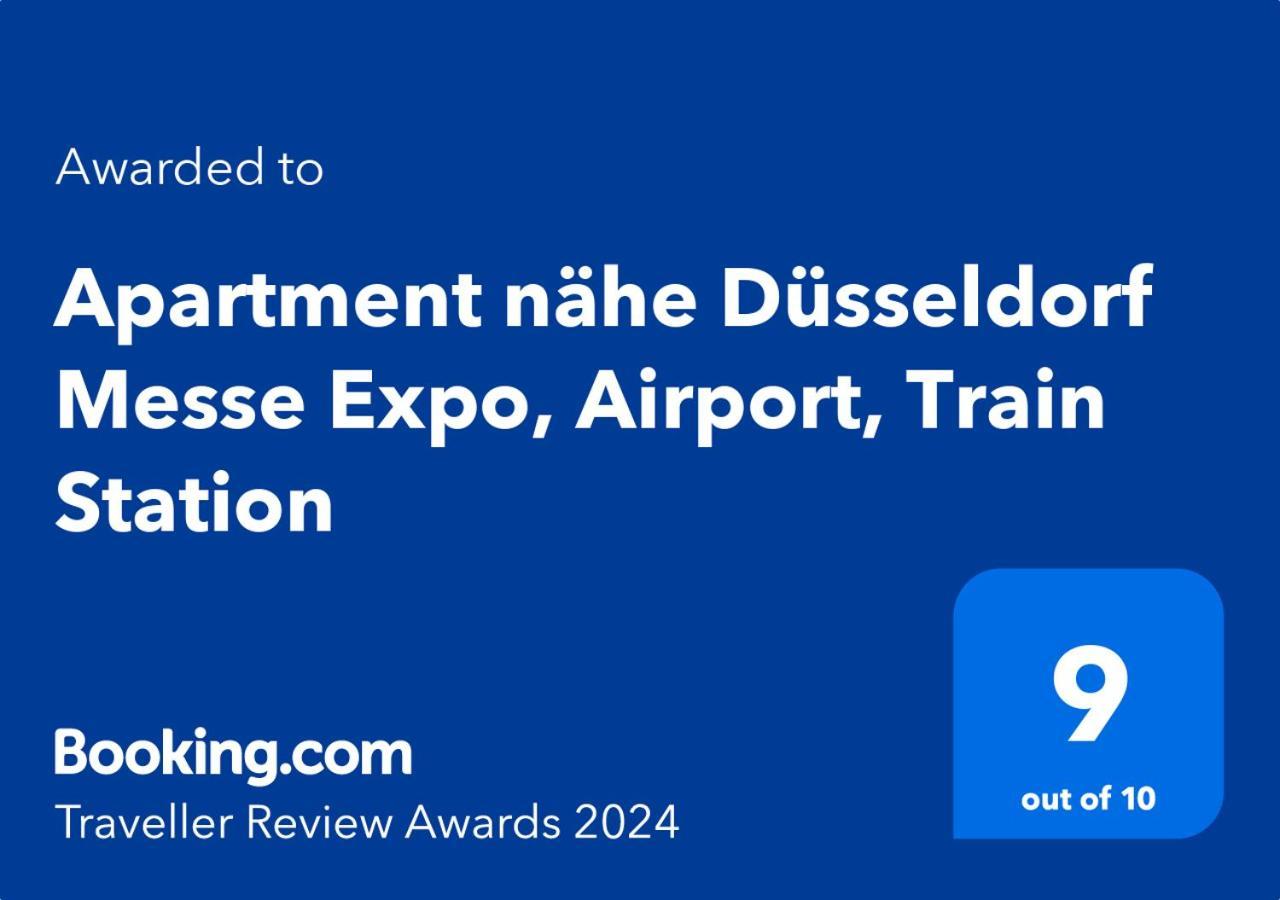 Apartment Naehe Duesseldorf Messe Expo, Airport, Train Station Duisburg Dış mekan fotoğraf